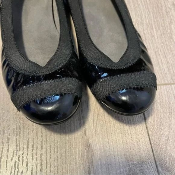 Stuart Weitzman Black Patent Leather ballet flats Black size US 6 - Picture 2 of 7